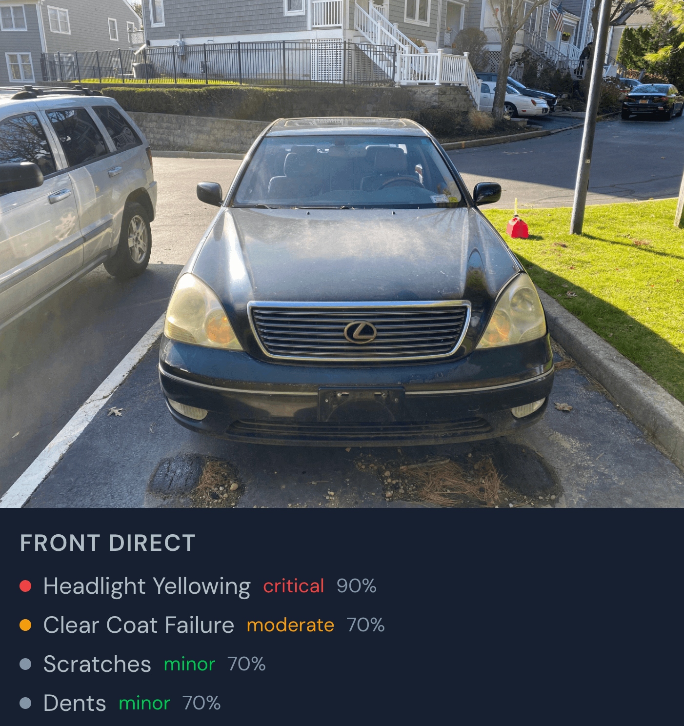 2004 Lexus LS 430 front view